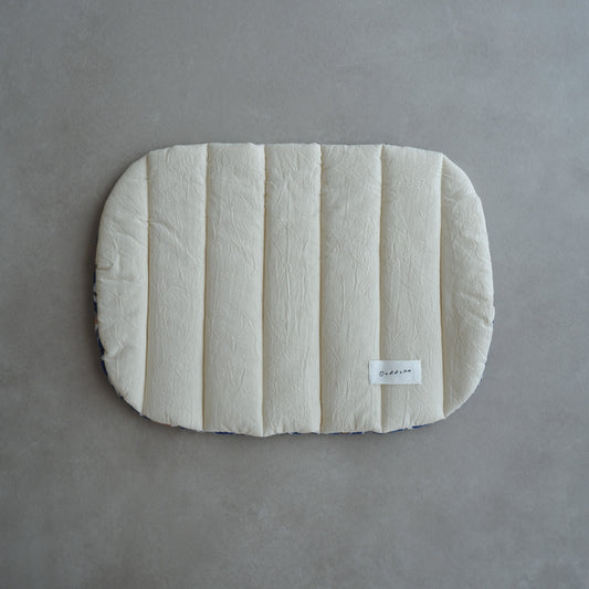 고양이를 위한 제습 매트【핸드 블록 프린트/Blue】