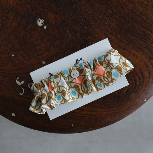 고양이 친화적인 코튼 목걸이/프릴【Liberty/Wimbrell Posy】