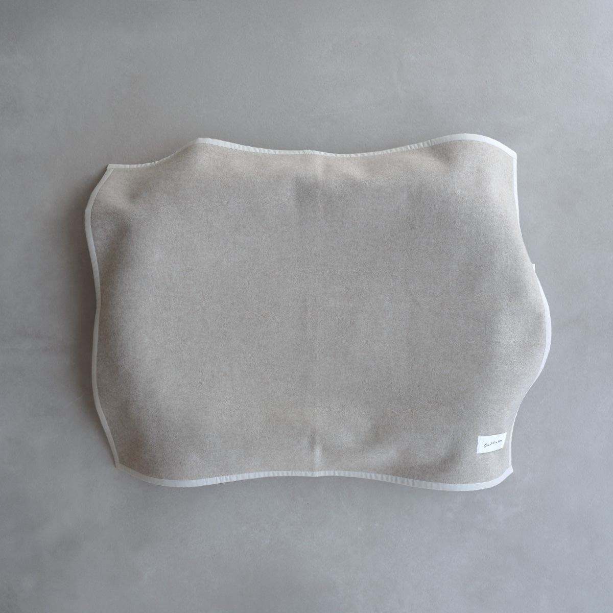 Wool Cat Blanket (ウールキャットブランケット)【Melange Greige】