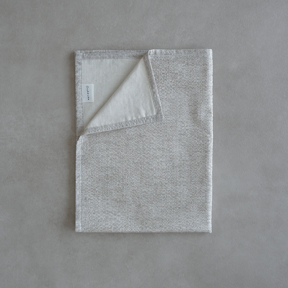 <Cool feeling> Fabric blanket (Ivory sucker)