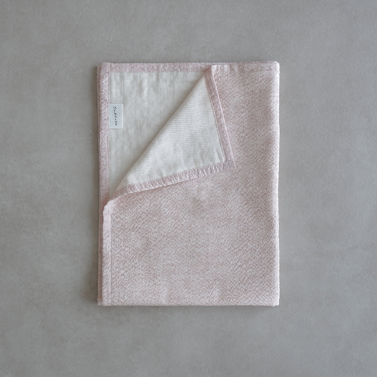 <Cool feeling> Fabric blanket (Ivory sucker)