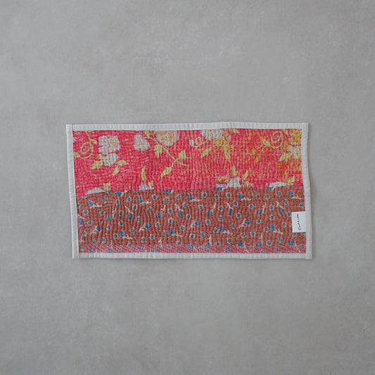 Vintage kantha kilt マルチマット【Line Drawing-G】