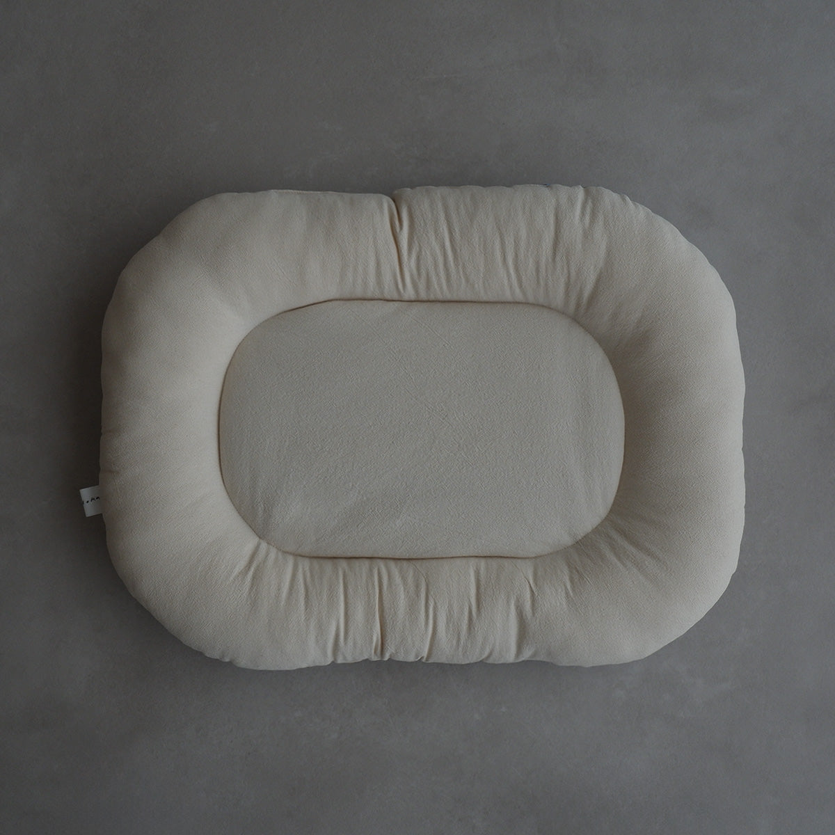 【OUTLET】Fabric bed/ギンガムリネン×コットン【Multi green】