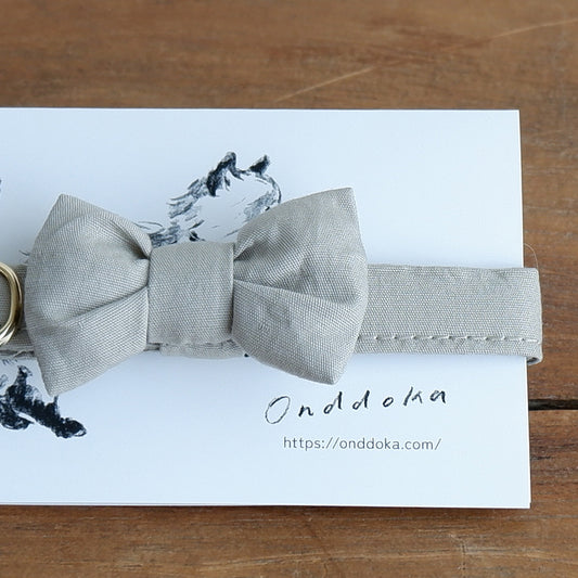 고양이 친화적인 코튼 목걸이/리본【소이라테】