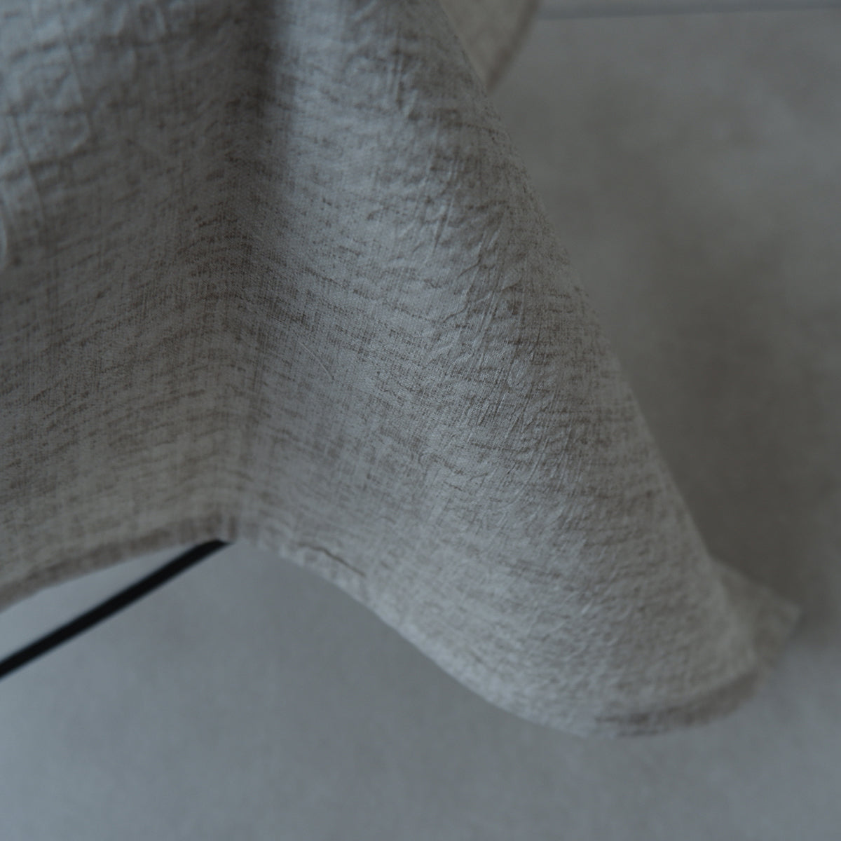 <Cool feeling> Fabric blanket (Ivory sucker)