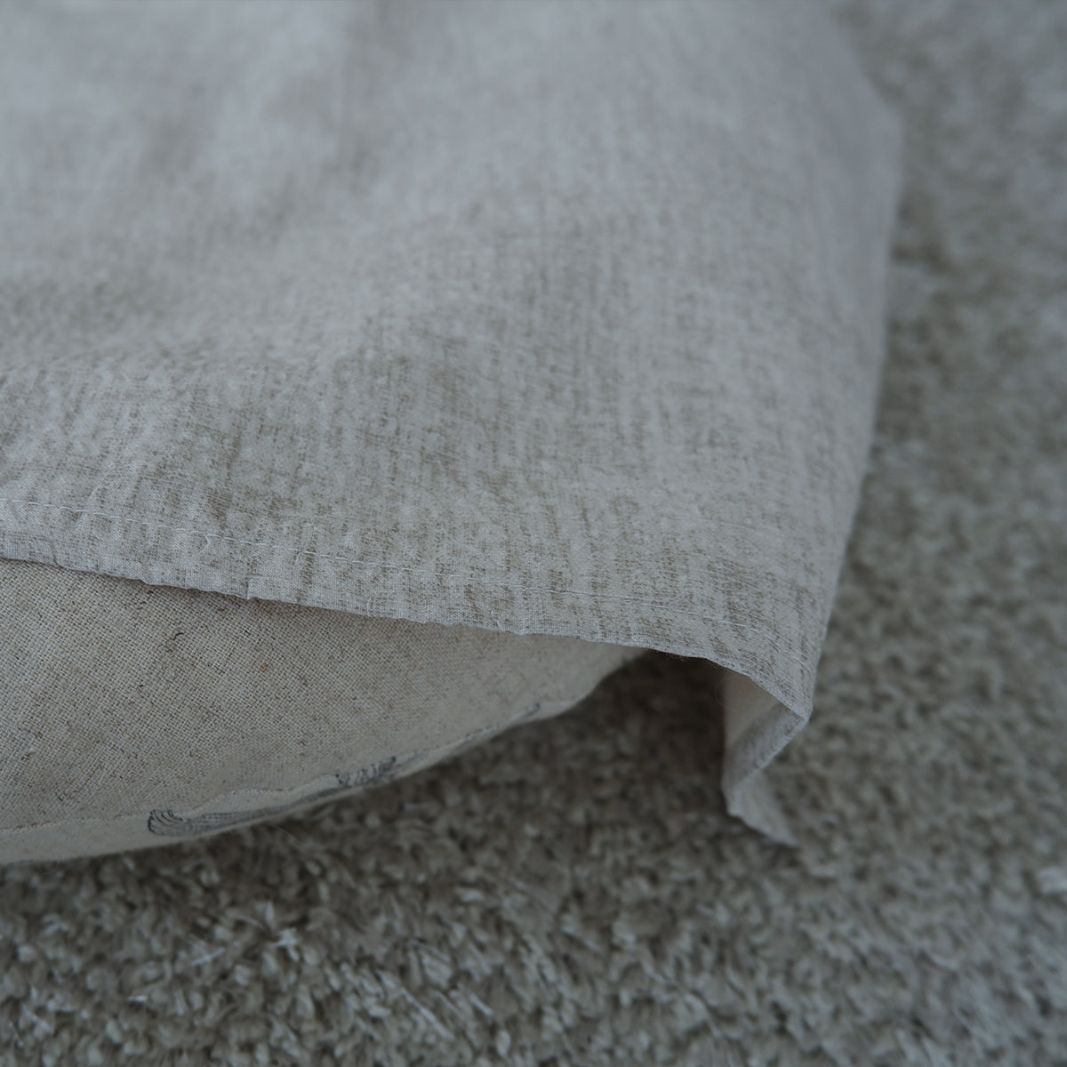 <Cool feeling> Fabric blanket (Ivory sucker)