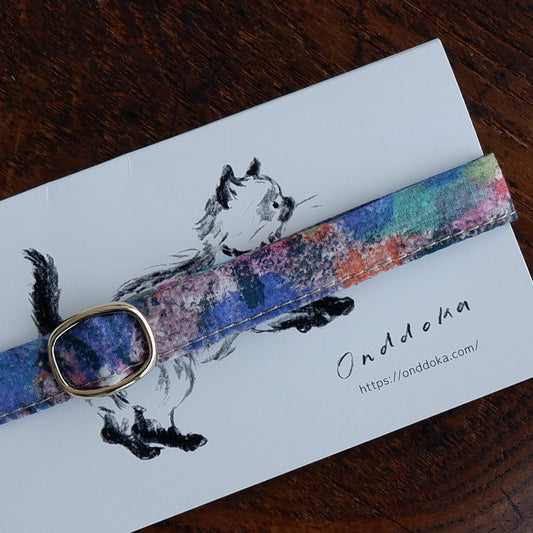 고양이 친화적인 코튼 목걸이/리본 없음