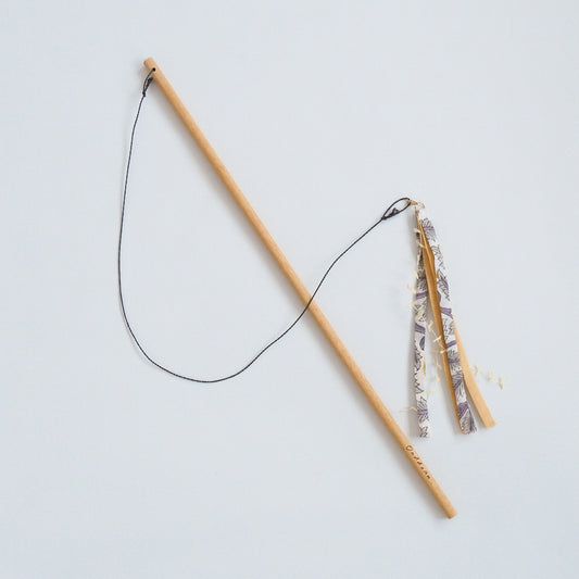 はぎれ布の猫じゃらし(交換用パーツ)