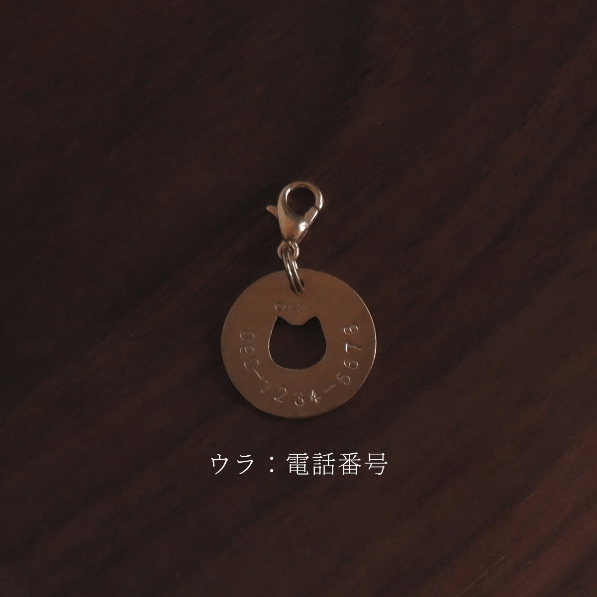 〈Onc311 Jewelry Design for Onddoka〉Hollow Cat Charm