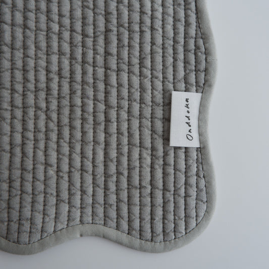 〈5/8発売〉フードマット Nami-Nami【Nubi/Gray】