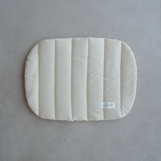 고양이를 위한 제습 매트【핸드 블록 프린트/Pink Stripe】