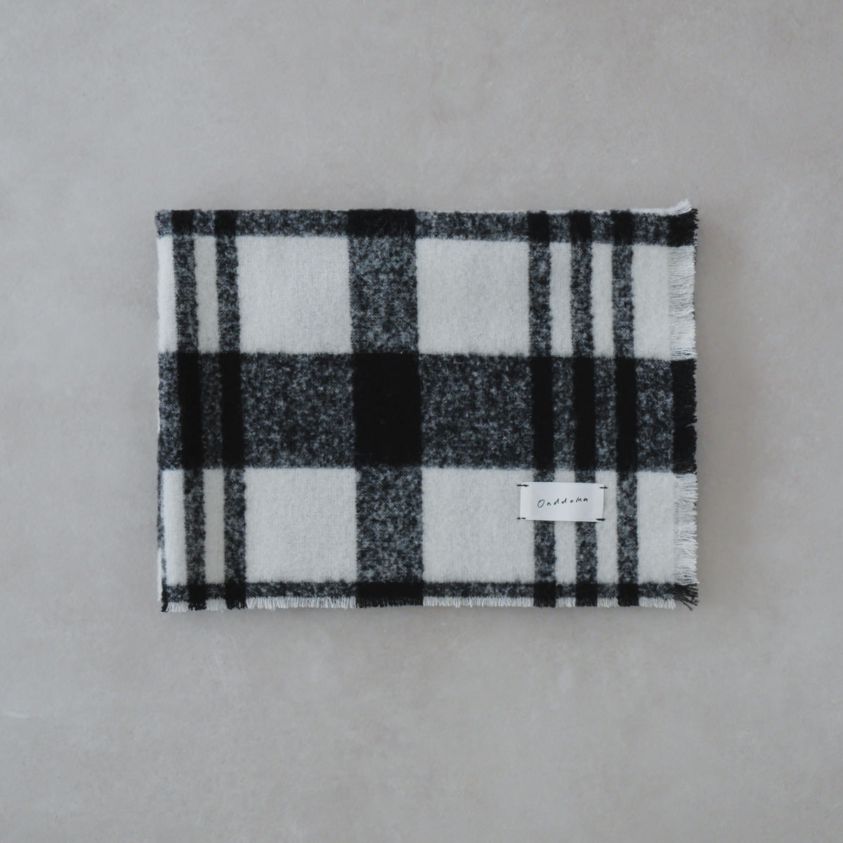 Wool Cat Blanket (ウールキャットブランケット)【チェックループツイード】