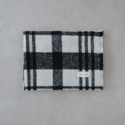 Wool Cat Blanket (ウールキャットブランケット)【チェックループツイード】