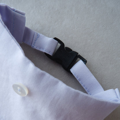 猫にやさしいスタイカラー【Trim Lace/ラベンダー】