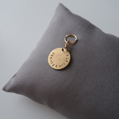 aaco×Onddoka 猫の首輪ポーチ【ねずみグレー】