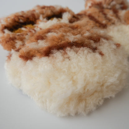 〈Atelier Somi〉Animal Mini Rug【茶とらねこ】