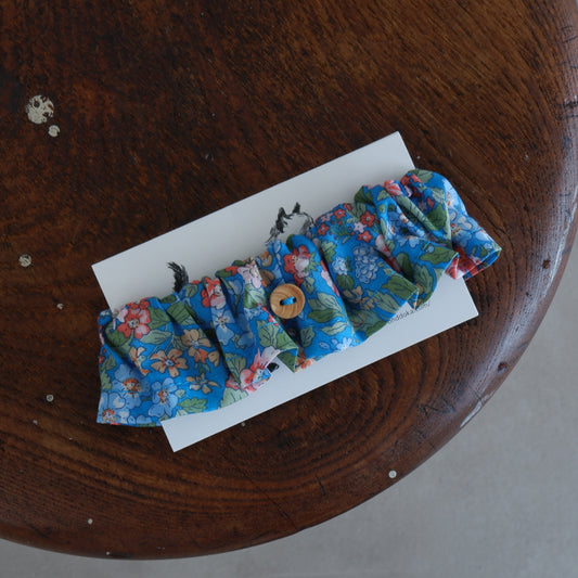 Cat-friendly cotton collar/frill [Liberty/Floral Impression]