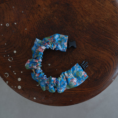 Cat-friendly cotton collar/frill [Liberty/Floral Impression]