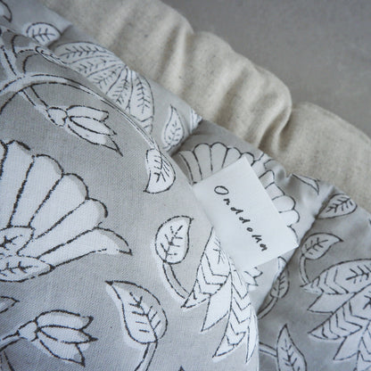 猫のための除湿マット【ハンドブロックプリント/ Gray】