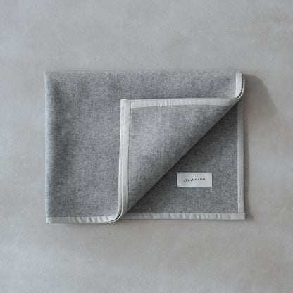 Wool Cat Blanket (ウールキャットブランケット)【Melange Light Gray】