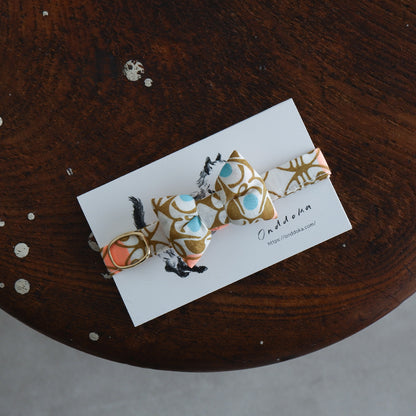 고양이 친화적인 코튼 목걸이/리본【Liberty/Wimbrell Posy】