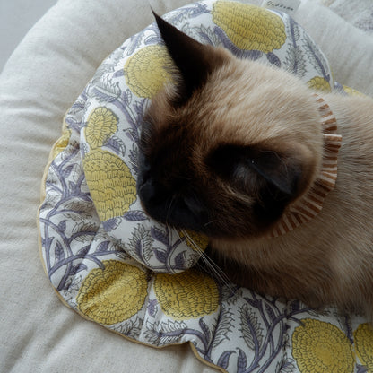 Dehumidifying mat for cats [Half linen stripe]