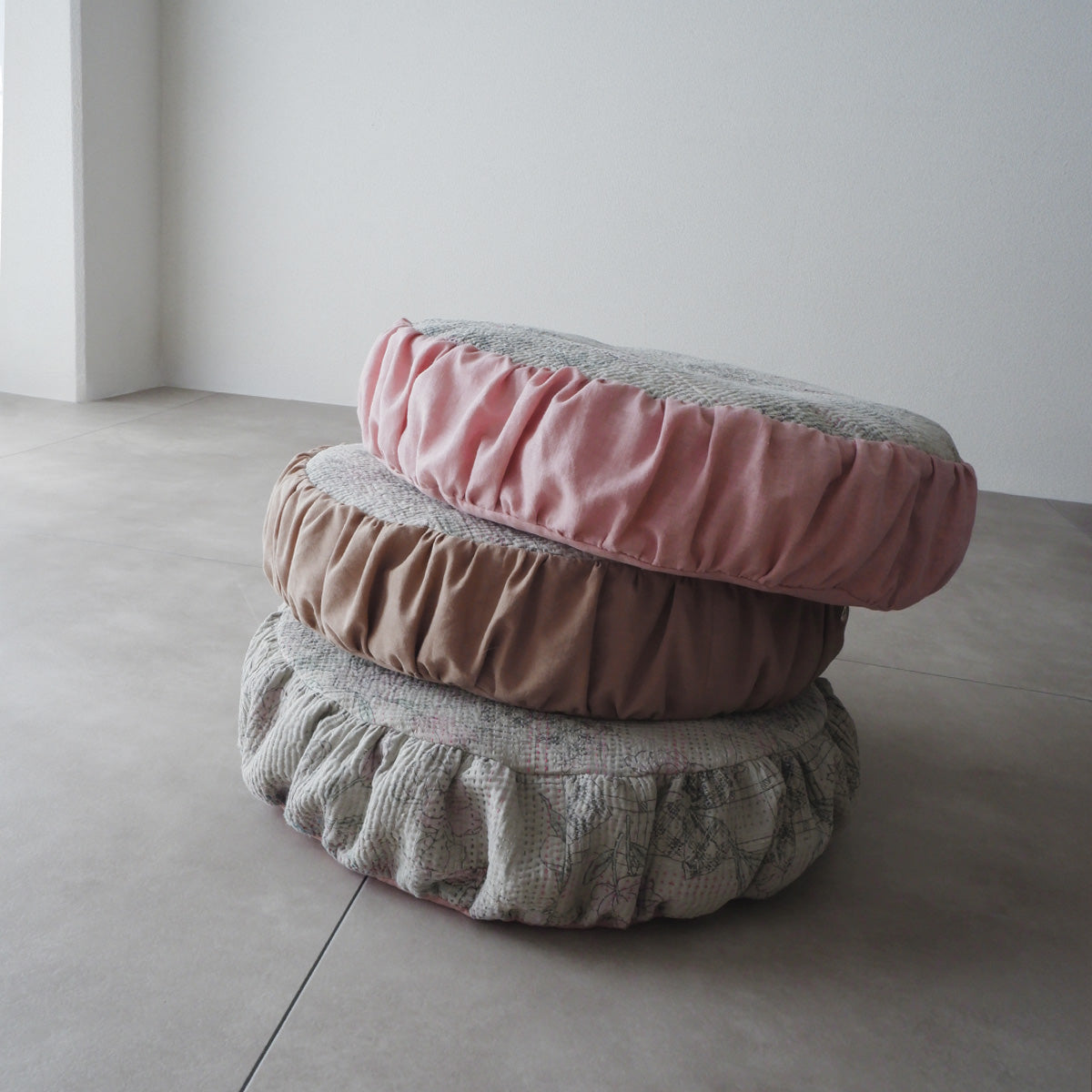 Fabric bed/무염색 오가닉 코튼【Apricot】