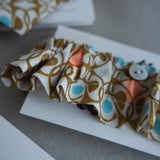 貓咪友善棉質項圈/荷葉邊【Liberty/Nouveau Brooch BU】