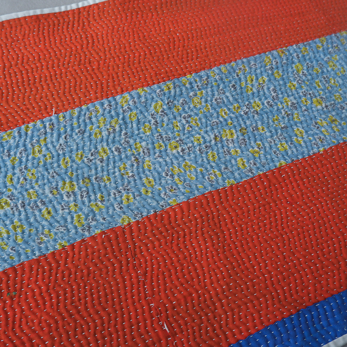Vintage kantha kilt multi-mat [B]