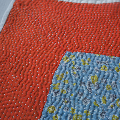 Vintage kantha kilt multi-mat [B]