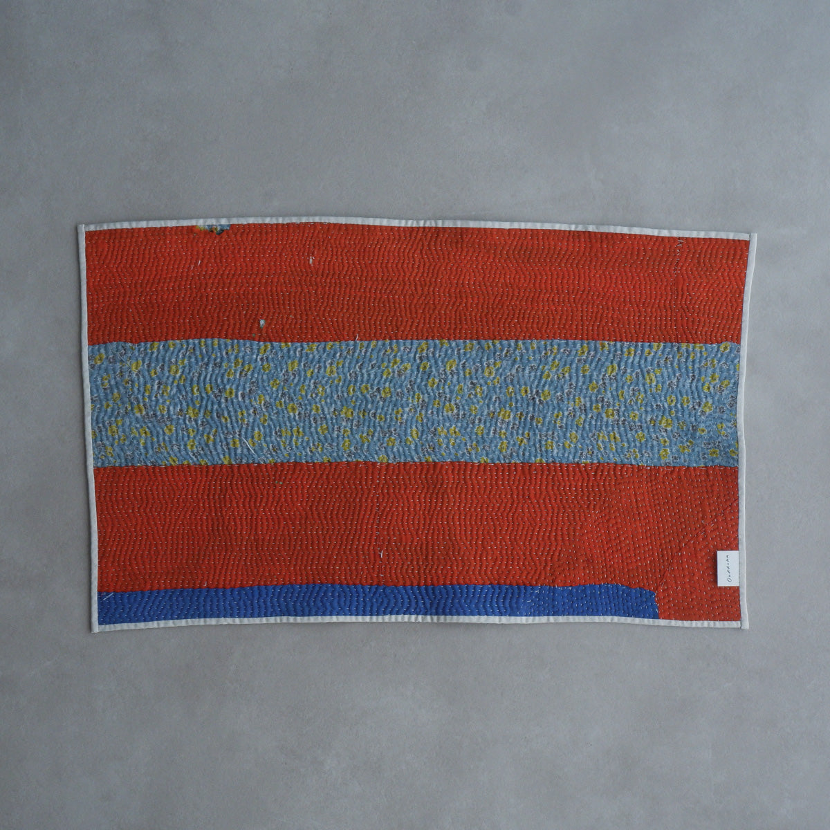 Vintage kantha kilt multi-mat [B]
