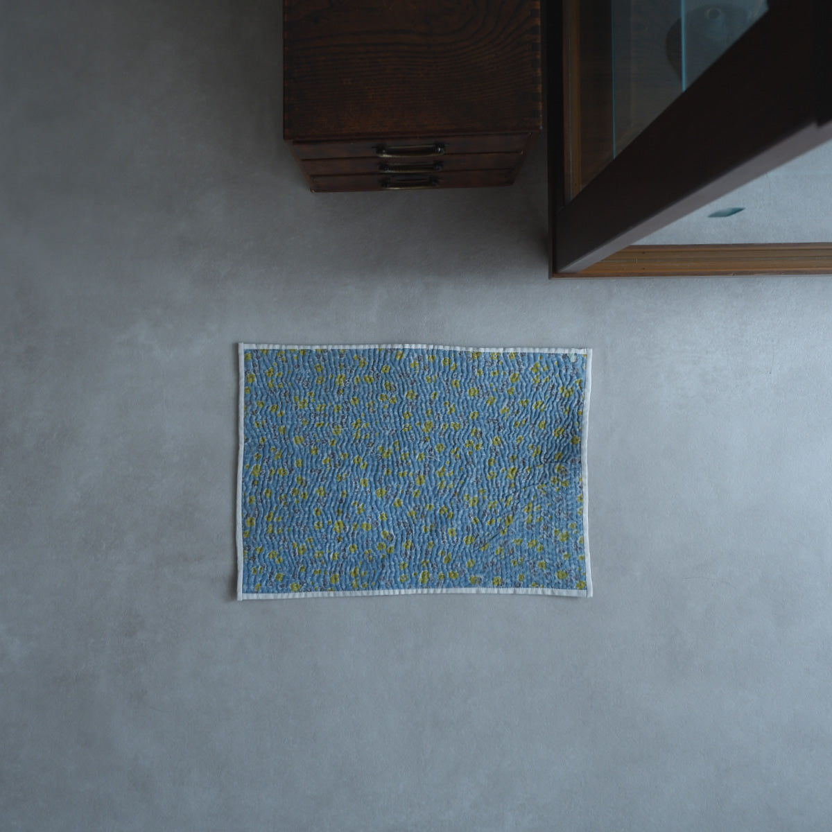 Vintage kantha kilt multi-mat [C]