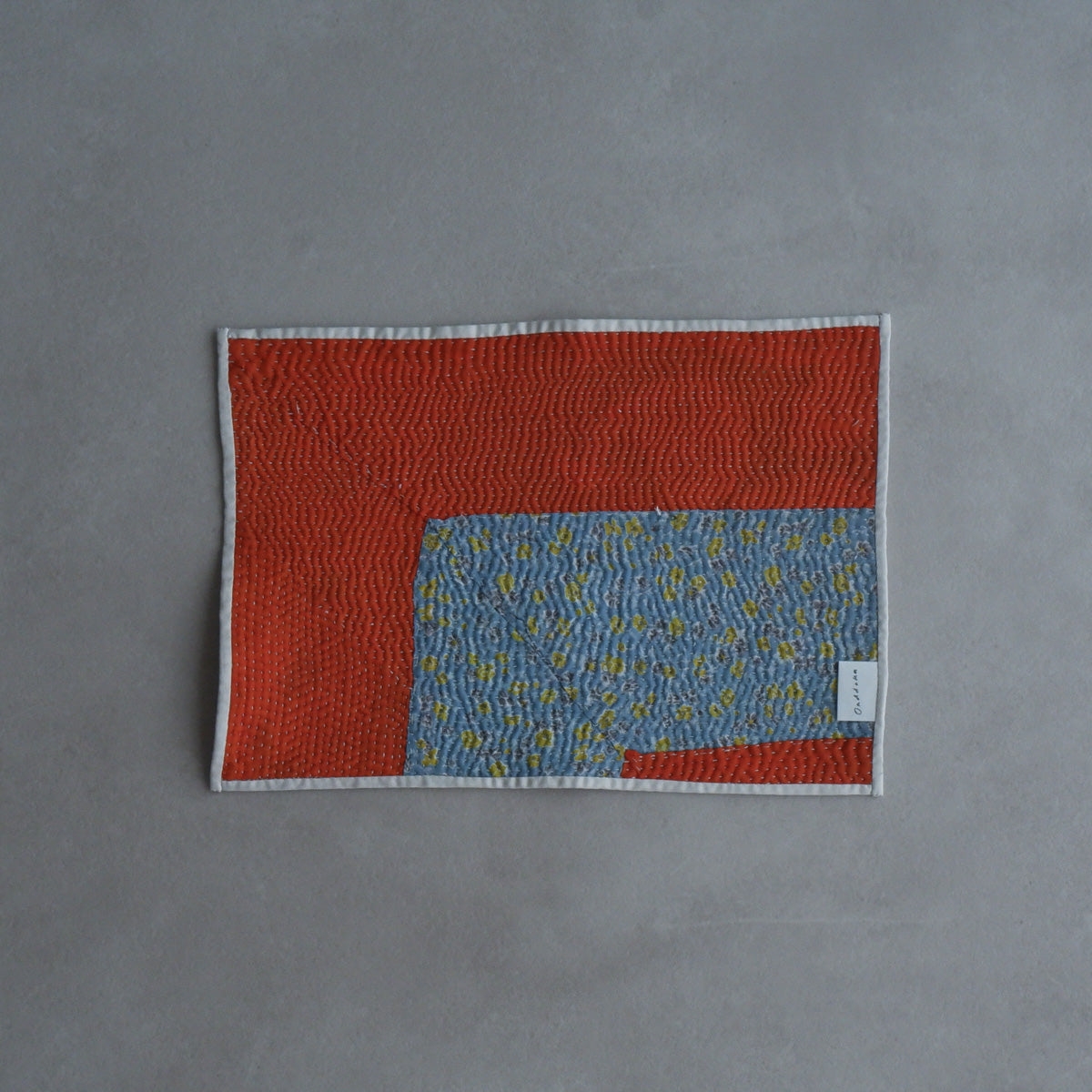 Vintage kantha kilt multi-mat [C]