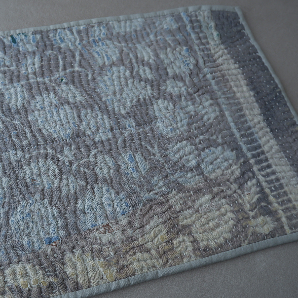 Vintage kantha kilt multi-mat [D]