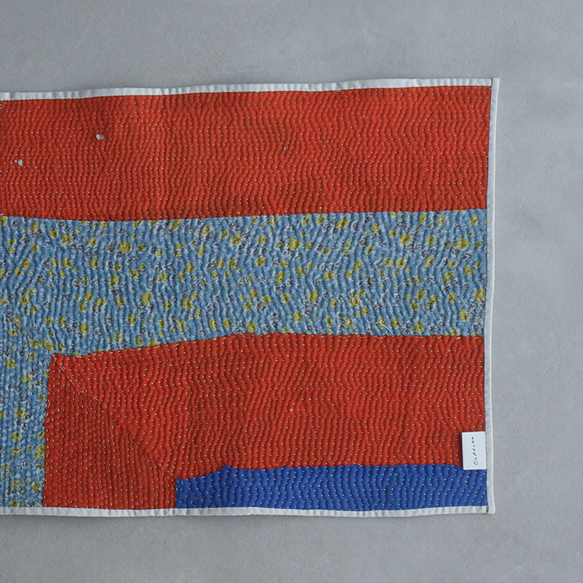 Vintage kantha kilt multi-mat [A]