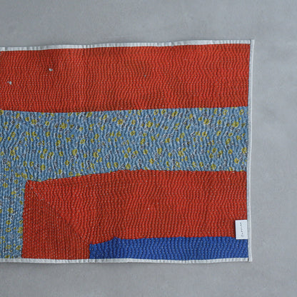 Vintage kantha kilt multi-mat [A]