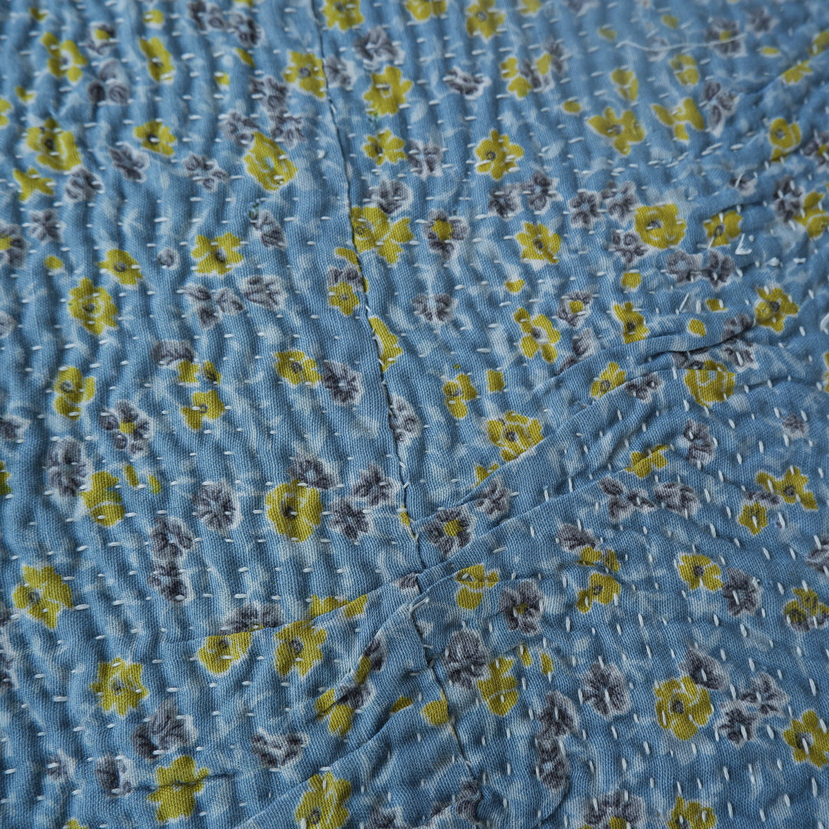 Vintage kantha kilt multi-mat [A]