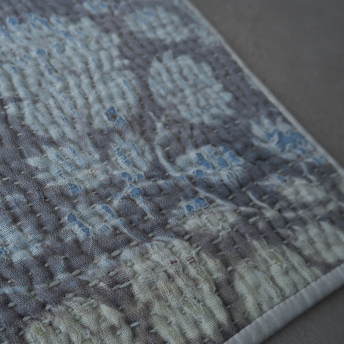 Vintage kantha kilt multi-mat [E]