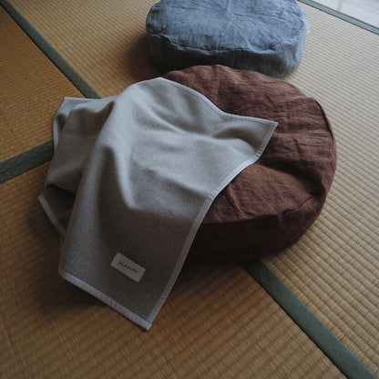 Wool Cat Blanket (ウールキャットブランケット)【Melange Greige】