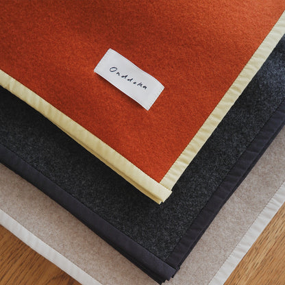 Wool Cat Blanket (ウールキャットブランケット)【Brick Orange】