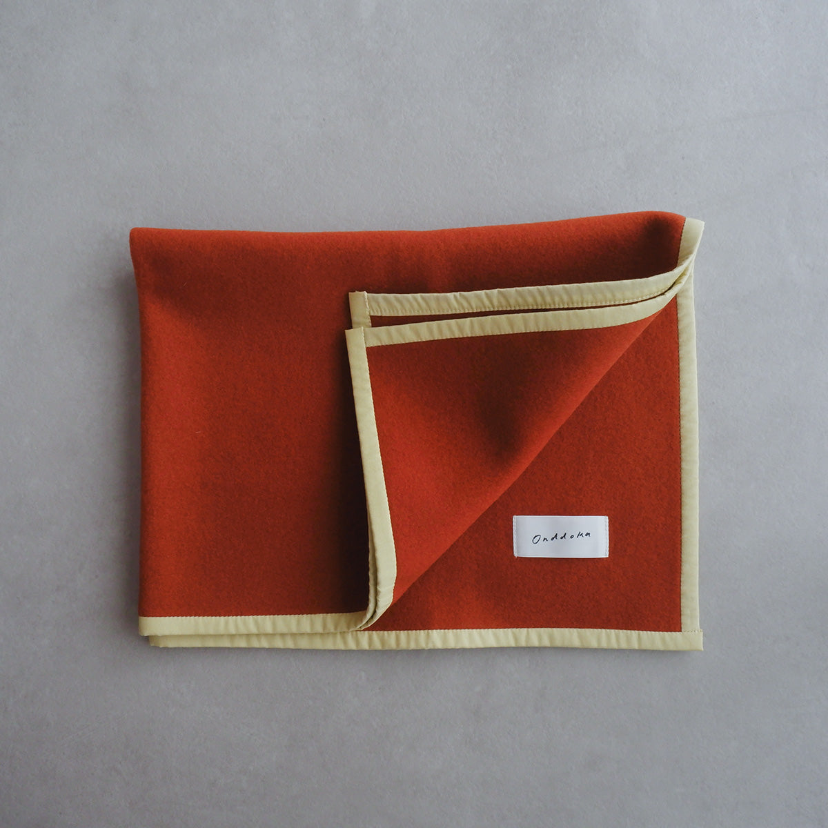 Wool Cat Blanket (ウールキャットブランケット)【Brick Orange】
