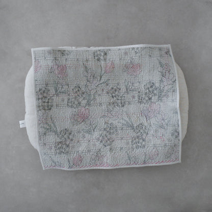 Vintage kantha kilt 멀티 매트【Blue-A】