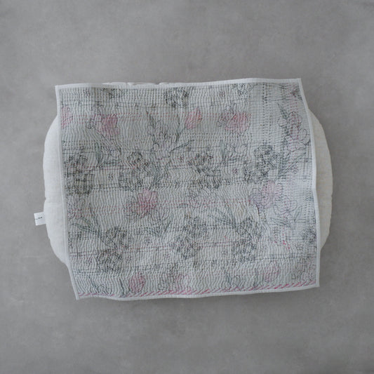 Vintage kantha kilt 멀티 매트【Blue-A】