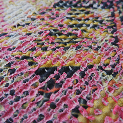 Vintage kantha kilt 멀티 매트【Blue-A】