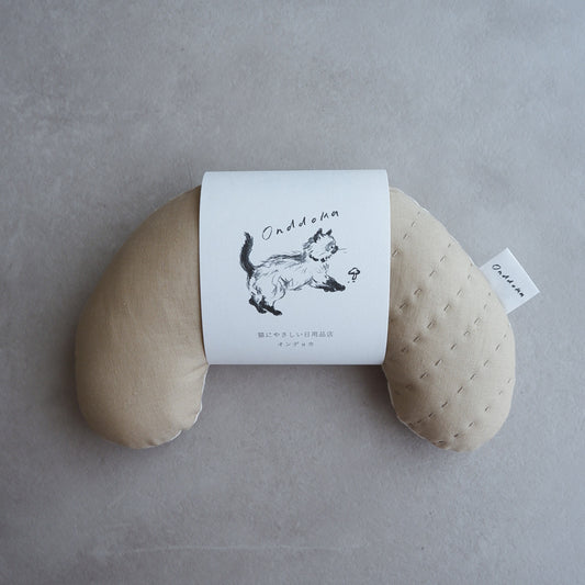 〈5/20発売〉猫のための調湿まくら【Beige】