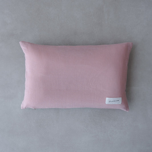 Vintage kantha quilt 猫にフィットするクッション【Green×Pink-A】