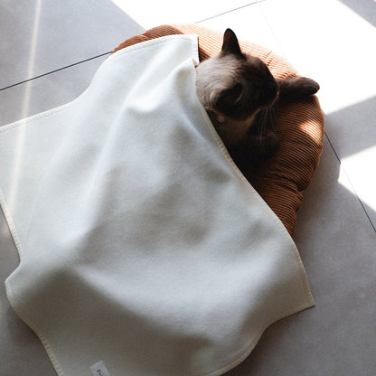 〈New color〉Wool Cat Blanket (ウールキャットブランケット)【OW】