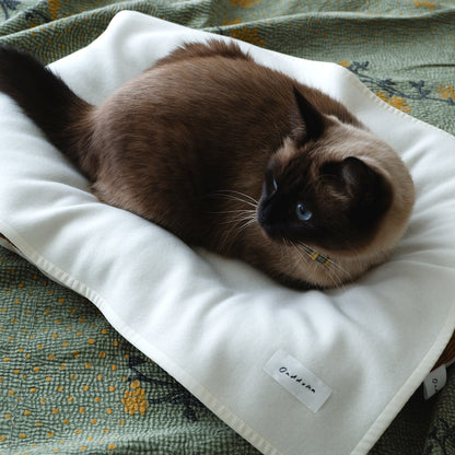 〈New color〉Wool Cat Blanket (ウールキャットブランケット)【OW】