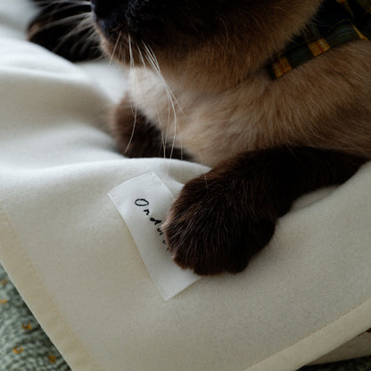 〈New color〉Wool Cat Blanket (ウールキャットブランケット)【OW】