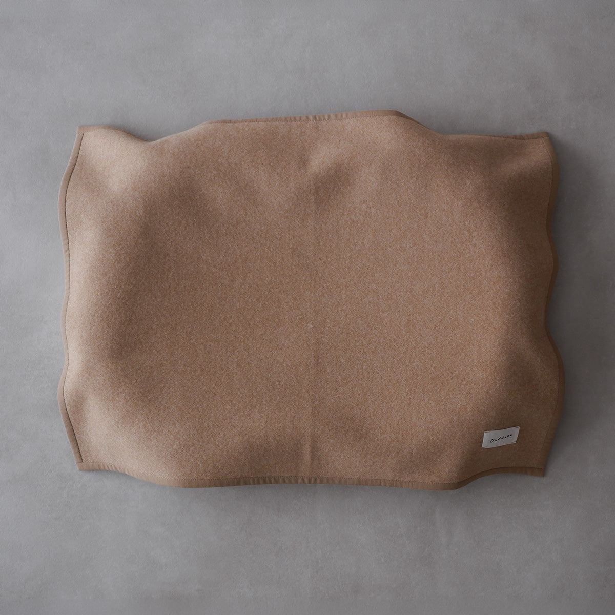 〈New color〉Wool Cat Blanket (ウールキャットブランケット)【Camel】
